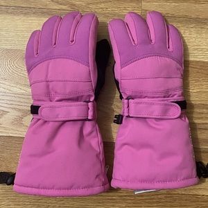 AQUABLOC PINK SNOW GLOVES